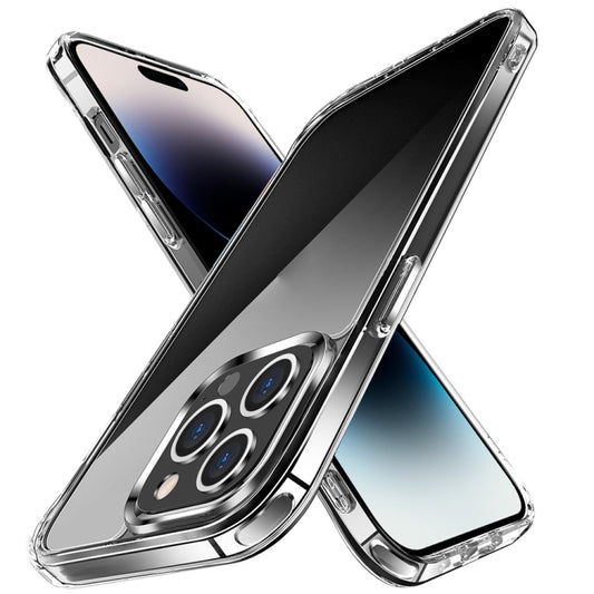 جراب هاتف شفاف مقاوم للصدمات من مادة TPU + PC، مناسب لهاتف iPhone 14 Pro Max، وiPhone 14 Pro، وiPhone 14 Plus، وiPhone 14