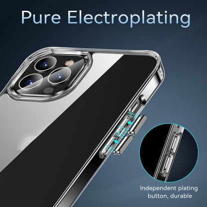 جراب هاتف شفاف مقاوم للصدمات من مادة TPU + PC، مناسب لهاتف iPhone 14 Pro Max، وiPhone 14 Pro، وiPhone 14 Plus، وiPhone 14