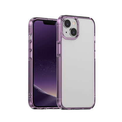 جراب هاتف ليزر شفاف من الجليد، مناسب لأجهزة iPhone 14 Pro Max وiPhone 14 Pro وiPhone 14 Plus وiPhone 14