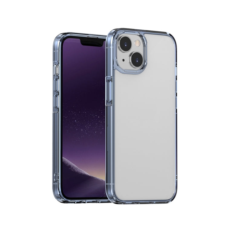 جراب هاتف ليزر شفاف من الجليد، مناسب لأجهزة iPhone 14 Pro Max وiPhone 14 Pro وiPhone 14 Plus وiPhone 14