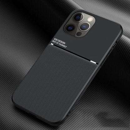 Classic Tilt Strip Grain Magnetic Shockproof PC + TPU Phone Case, For iPhone 14, For iPhone 14 Plus, For iPhone 14 Pro, For iPhone 14 Pro Max