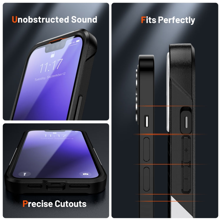 PC + TPU Shockproof Protective Phone Case, For iPhone 14 Pro Max, For iPhone 14 Pro, For iPhone 14 Max, For iPhone 14