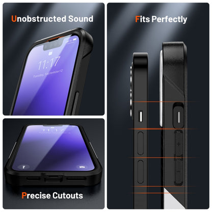 PC + TPU Shockproof Protective Phone Case, For iPhone 14 Pro Max, For iPhone 14 Pro, For iPhone 14 Max, For iPhone 14