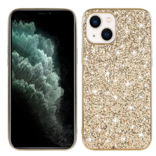جراب هاتف TPU لامع من مسحوق، مناسب لأجهزة iPhone 14 وiPhone 14 Plus وiPhone 14 Pro وiPhone 14 Pro Max