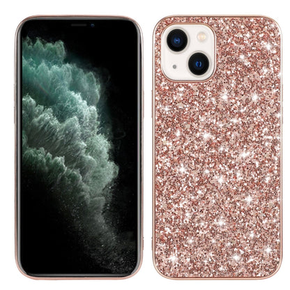 جراب هاتف TPU لامع من مسحوق، مناسب لأجهزة iPhone 14 وiPhone 14 Plus وiPhone 14 Pro وiPhone 14 Pro Max