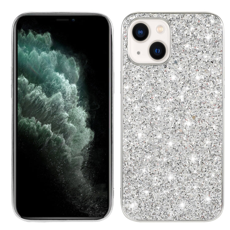 جراب هاتف TPU لامع من مسحوق، مناسب لأجهزة iPhone 14 وiPhone 14 Plus وiPhone 14 Pro وiPhone 14 Pro Max