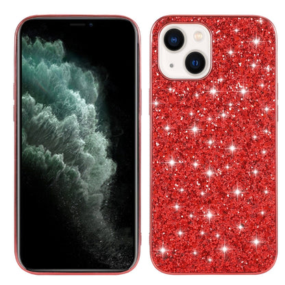 جراب هاتف TPU لامع من مسحوق، مناسب لأجهزة iPhone 14 وiPhone 14 Plus وiPhone 14 Pro وiPhone 14 Pro Max