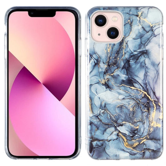 جراب هاتف IMD رخامي من مادة TPU، مناسب لأجهزة iPhone 14 وiPhone 14 Plus وiPhone 14 Pro وiPhone 14 Pro Max