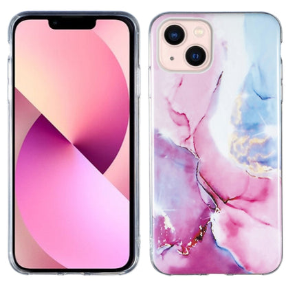جراب هاتف IMD رخامي من مادة TPU، مناسب لأجهزة iPhone 14 وiPhone 14 Plus وiPhone 14 Pro وiPhone 14 Pro Max