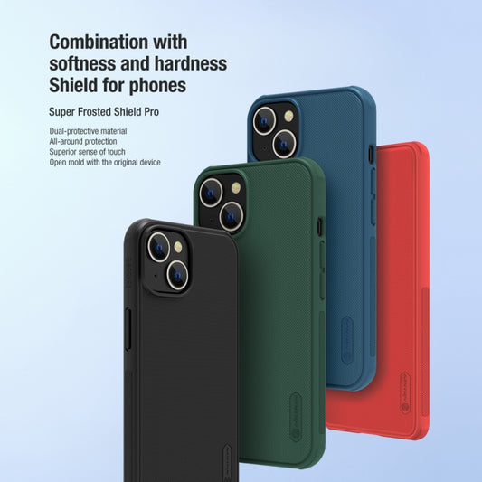 جراب هاتف NILLKIN Frosted Shield Pro PC + TPU، لهاتف iPhone 14، وiPhone 14 Plus، وiPhone 14 Pro، وiPhone 14 Pro Max