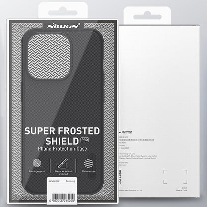 جراب هاتف NILLKIN Frosted Shield Pro PC + TPU، لهاتف iPhone 14، وiPhone 14 Plus، وiPhone 14 Pro، وiPhone 14 Pro Max
