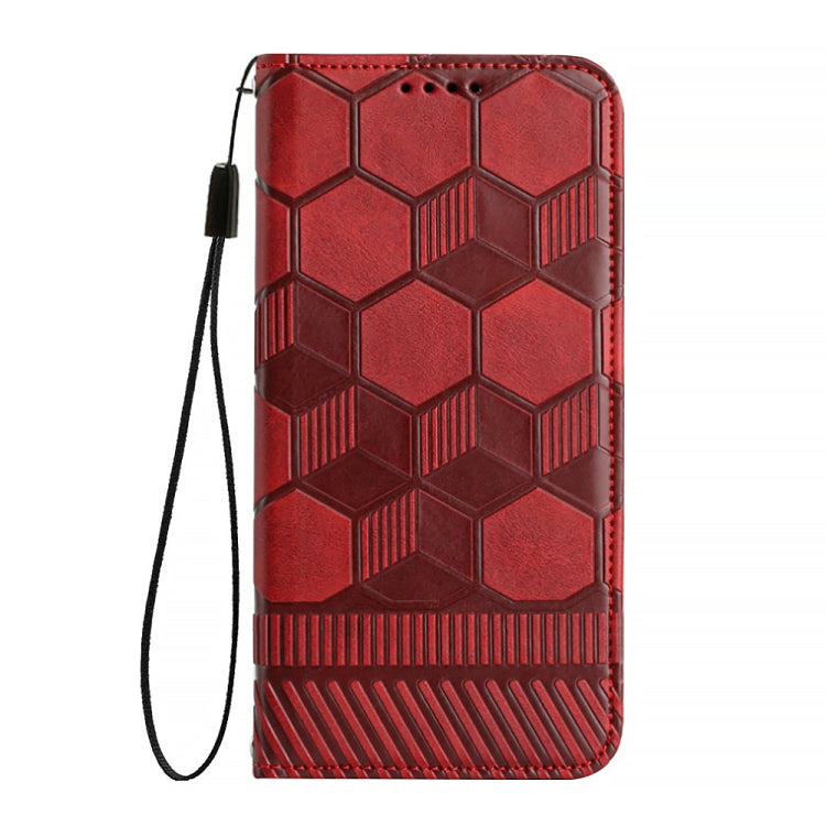 Football Texture Magnetic Leather Flip Phone Case, For iPhone 14, For iPhone 14 Plus, For iPhone 14 Pro, For iPhone 14 Pro Max, For iPhone 13 mini, For iPhone 13, For iPhone 13 Pro, For iPhone 13 Pro Max