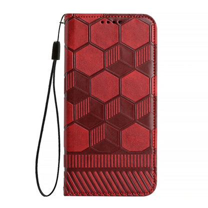 Football Texture Magnetic Leather Flip Phone Case, For iPhone 14, For iPhone 14 Plus, For iPhone 14 Pro, For iPhone 14 Pro Max, For iPhone 13 mini, For iPhone 13, For iPhone 13 Pro, For iPhone 13 Pro Max
