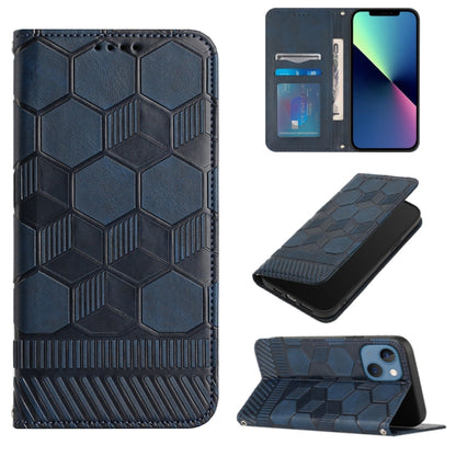 Football Texture Magnetic Leather Flip Phone Case, For iPhone 14, For iPhone 14 Plus, For iPhone 14 Pro, For iPhone 14 Pro Max, For iPhone 13 mini, For iPhone 13, For iPhone 13 Pro, For iPhone 13 Pro Max