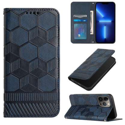 Football Texture Magnetic Leather Flip Phone Case, For iPhone 14, For iPhone 14 Plus, For iPhone 14 Pro, For iPhone 14 Pro Max, For iPhone 13 mini, For iPhone 13, For iPhone 13 Pro, For iPhone 13 Pro Max