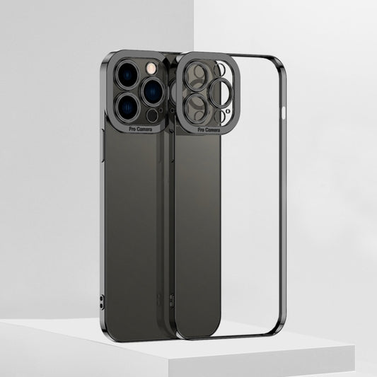 جراب هاتف TPU شفاف عالي الجودة مطلي بالكهرباء، مناسب لأجهزة iPhone 14 وiPhone 14 Plus وiPhone 14 Pro وiPhone 14 Pro Max