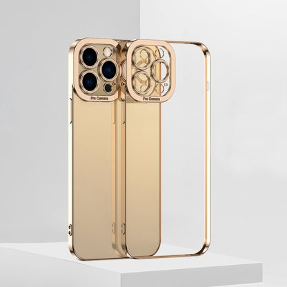 جراب هاتف TPU شفاف عالي الجودة مطلي بالكهرباء، مناسب لأجهزة iPhone 14 وiPhone 14 Plus وiPhone 14 Pro وiPhone 14 Pro Max