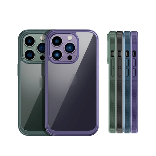 جراب هاتف مقاوم للصدمات من مادة TPU + PC، لهاتف iPhone 14 Plus، وiPhone 14 Pro، وiPhone 14 Pro Max، وiPhone 14