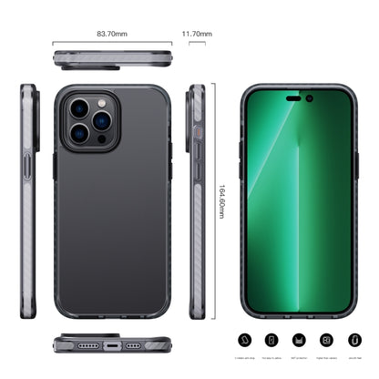 جراب هاتف مقاوم للصدمات من سلسلة Dunjia مصنوع من مادة TPU + PC، مناسب لأجهزة iPhone 14 وiPhone 14 Plus وiPhone 14 Pro وiPhone 14 Pro Max