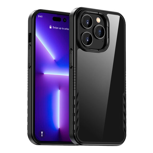 جراب هاتف واقٍ مقاوم للصدمات مصنوع من مادة البولي كربونات + مادة TPU، لهاتف iPhone 14 Pro، وiPhone 14 Max، وiPhone 14