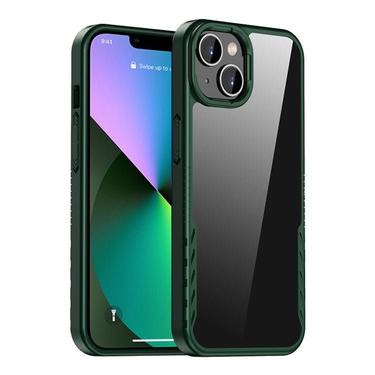جراب هاتف واقٍ مقاوم للصدمات مصنوع من مادة البولي كربونات + مادة TPU، لهاتف iPhone 14 Pro، وiPhone 14 Max، وiPhone 14