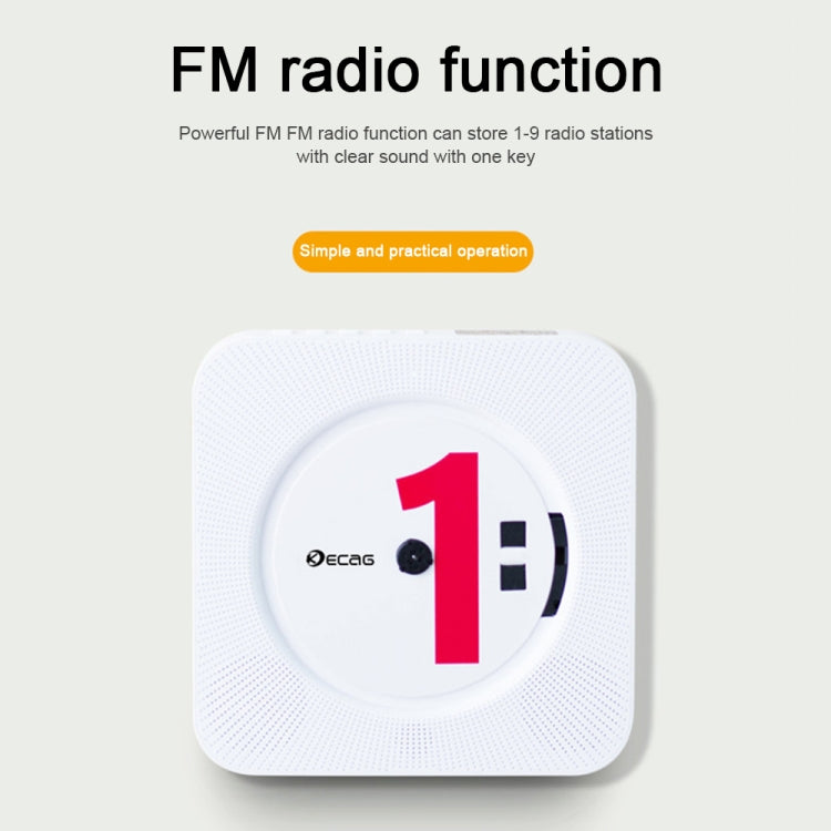 Kecag KC-808 Wall Mounted Bluetooth CD Player