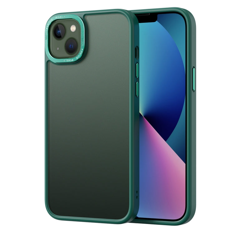 جراب هاتف مقاوم للصدمات بظهر غير لامع باللون الذهبي، مناسب لأجهزة iPhone 14 وiPhone 14 Plus وiPhone 14 Pro وiPhone 14 Pro Max