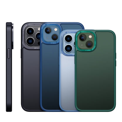 جراب هاتف مقاوم للصدمات بظهر غير لامع باللون الذهبي، مناسب لأجهزة iPhone 14 وiPhone 14 Plus وiPhone 14 Pro وiPhone 14 Pro Max