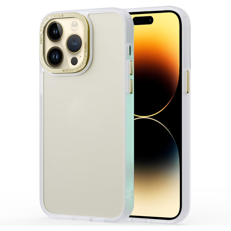 جراب هاتف مقاوم للصدمات بظهر غير لامع باللون الذهبي، مناسب لأجهزة iPhone 14 وiPhone 14 Plus وiPhone 14 Pro وiPhone 14 Pro Max