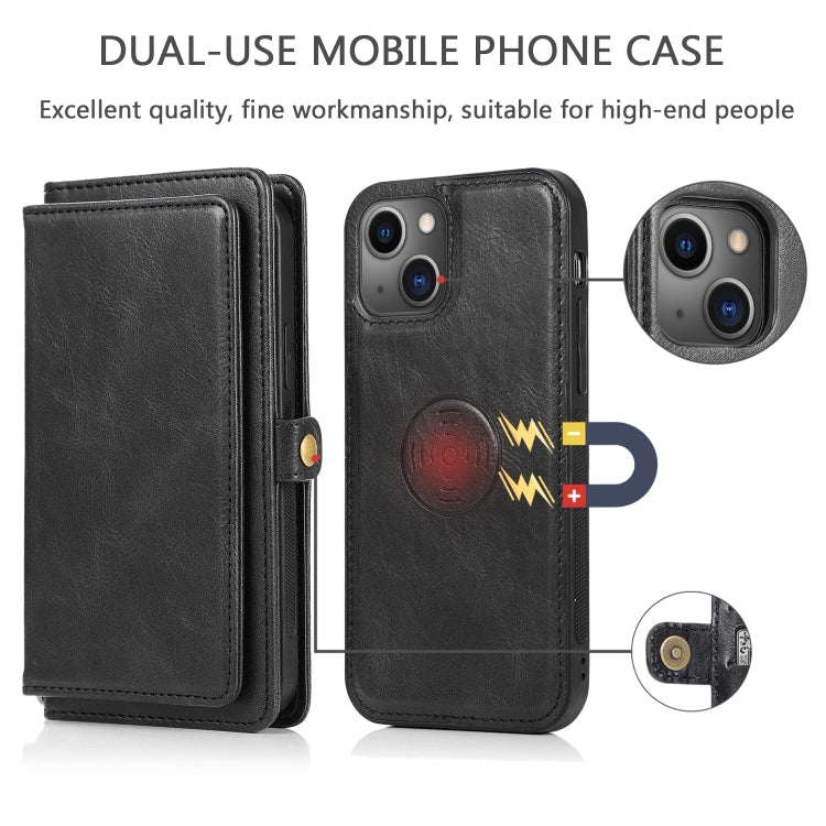 جراب جلدي قوي قابل للفصل مغناطيسي، لهاتف iPhone 14 Pro Max، لهاتف iPhone 14 Pro، لهاتف iPhone 14، لهاتف iPhone 14 Plus