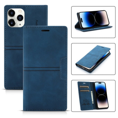 جراب هاتف جلدي مغناطيسي، مناسب لأجهزة iPhone 14 Pro Max وiPhone 14 Pro وiPhone 14 وiPhone 14 Plus