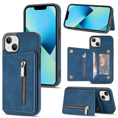 جراب هاتف بحامل بطاقات بسحاب، لهاتف iPhone 14 Pro Max، لهاتف iPhone 14 Pro، لهاتف iPhone 14، لهاتف iPhone 14 Plus