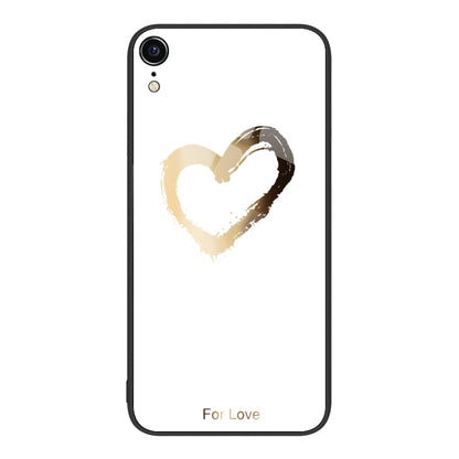 Colorful Painted Glass Phone Case, For iPhone XS Max, For iPhone XR