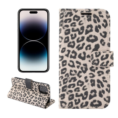 جراب هاتف جلدي بنمط جلد النمر، قابل للطي أفقيًا، مناسب لأجهزة iPhone 14 Pro Max، وiPhone 14 Pro، وiPhone 14 Plus، وiPhone 14