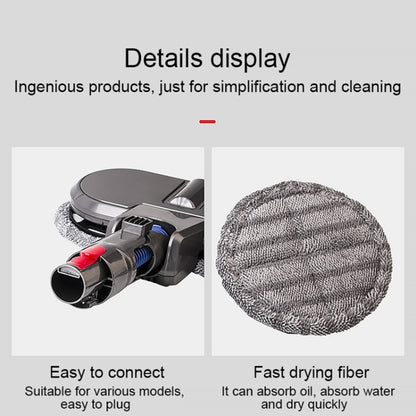 X001 Vacuum Cleaner Electric Mop Cleaning Head with Water Tank