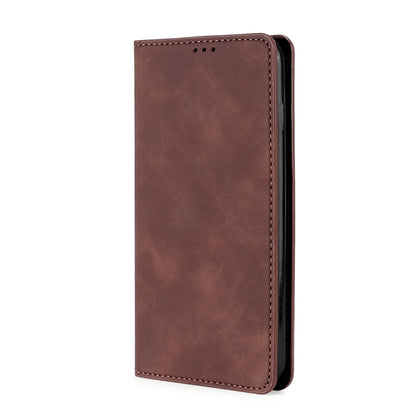 Skin Feel Magnetic Leather Phone Case, For iPhone 14, For iPhone 14 Plus, For iPhone 14 Pro, For iPhone 14 Pro Max