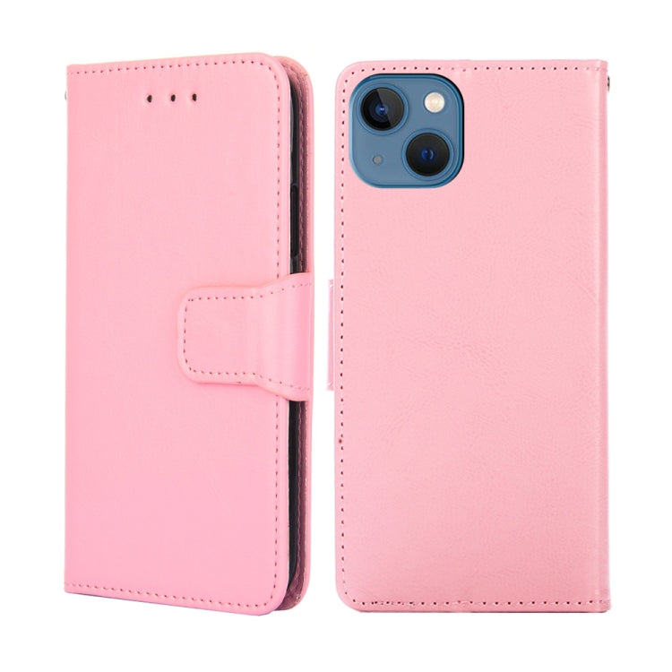 Crystal Texture Horizontal Flip Leather Phone Case, For iPhone 14, For iPhone 14 Plus, For iPhone 14 Pro, For iPhone 14 Pro Max