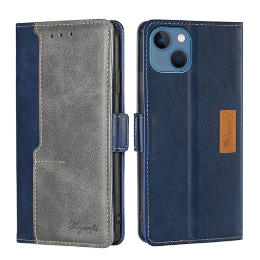 Contrast Color Side Buckle Leather Phone Case, For iPhone 14, For iPhone 14 Plus, For iPhone 14 Pro, For iPhone 14 Pro Max