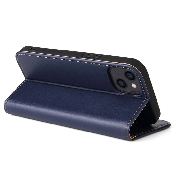 جراب هاتف من الجلد الطبيعي من Fierre Shann مصنوع من مادة البولي يوريثان، مناسب لأجهزة iPhone 14 وiPhone 14 Plus وiPhone 14 Pro وiPhone 14 Pro Max