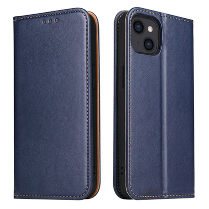 جراب هاتف من الجلد الطبيعي من Fierre Shann مصنوع من مادة البولي يوريثان، مناسب لأجهزة iPhone 14 وiPhone 14 Plus وiPhone 14 Pro وiPhone 14 Pro Max