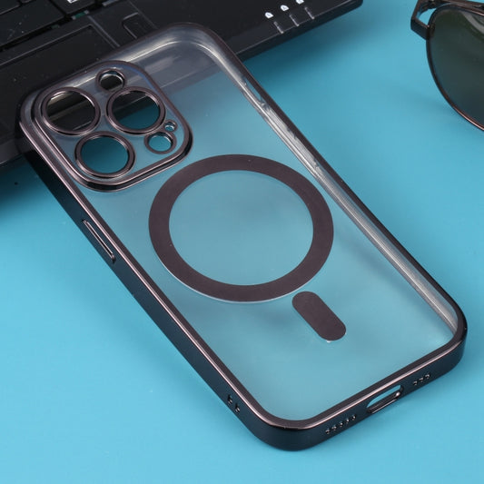 MagSafe Electroplating Straight TPU Phone Case, For iPhone 13 Pro, For iPhone 13 Pro Max, For iPhone 12, For iPhone 12 Pro, For iPhone 12 Pro Max