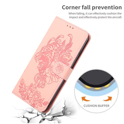 جراب هاتف جلدي منقوش بزهرة النمر، مناسب لأجهزة iPhone 14 وiPhone 14 Plus وiPhone 14 Pro وiPhone 14 Pro Max