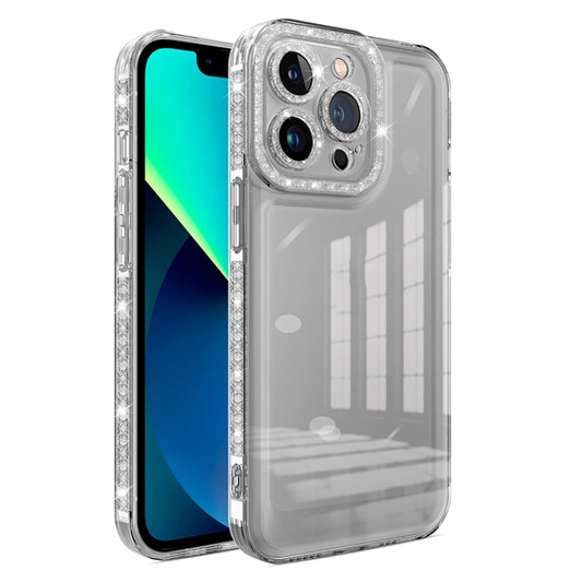 جراب هاتف مضاد للصدمات بتصميم ألماس لامع، مناسب لأجهزة iPhone 13 Pro Max وiPhone 12 وiPhone 14 وiPhone 14 Pro
