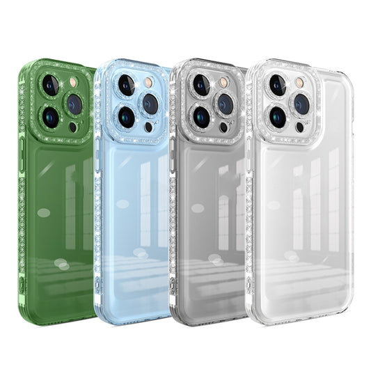 جراب هاتف مضاد للصدمات بتصميم ألماس لامع، مناسب لأجهزة iPhone 13 Pro Max وiPhone 12 وiPhone 14 وiPhone 14 Pro