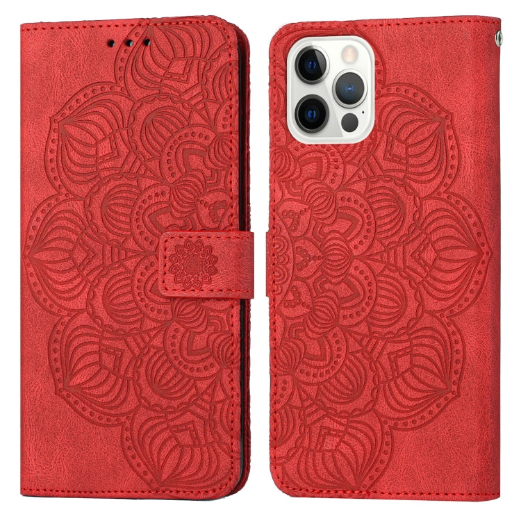 جراب هاتف جلدي قابل للطي منقوش بنقوش ماندالا، مناسب لأجهزة iPhone 14 وiPhone 14 Plus وiPhone 14 Pro وiPhone 14 Pro Max