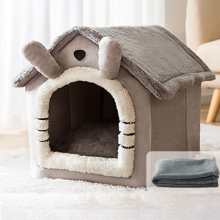 House Type Universal Removable and Washable Pet Dog Cat Bed Pet Supplies, S
