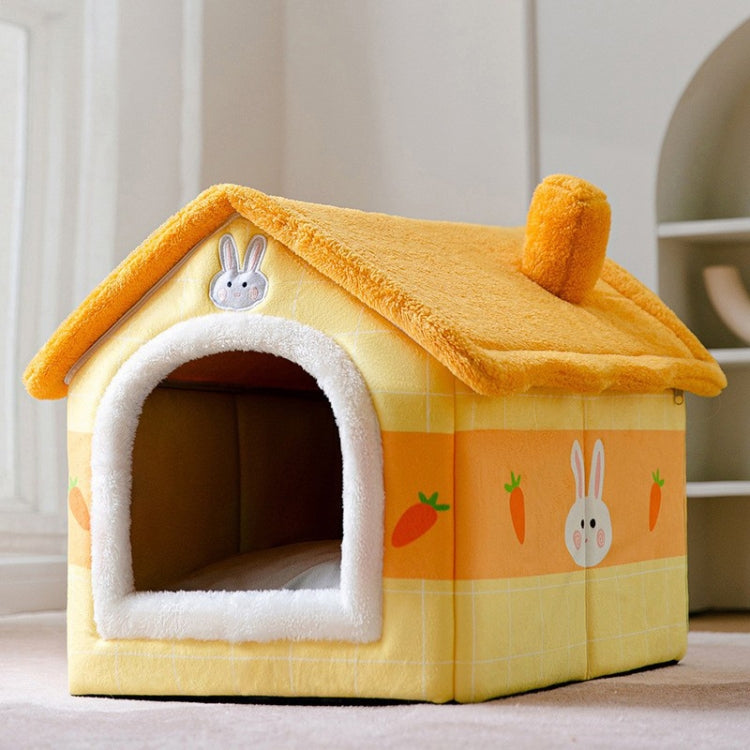 House Type Universal Removable and Washable Pet Dog Cat Bed Pet Supplies, L