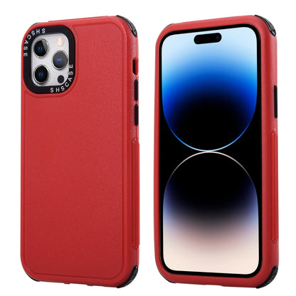 3 in 1 Four Corner Shockproof Phone Case, For iPhone 14 Pro Max, For iPhone 14 Pro