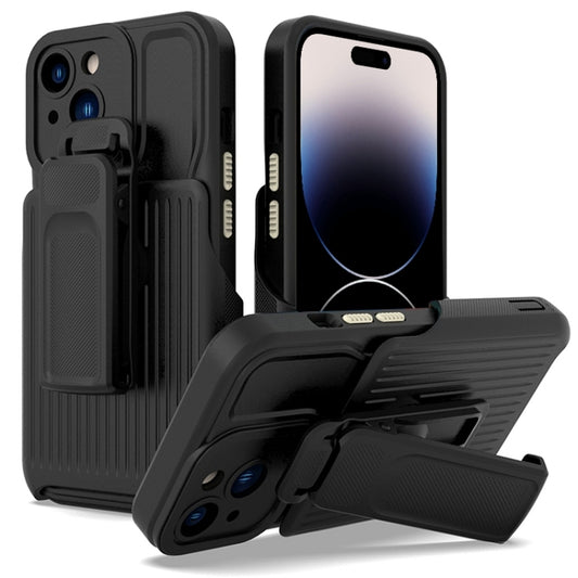 حافظة هاتف الكمبيوتر الشخصي من سلسلة Explorer ذات المشبك الخلفي، لهاتف iPhone 14 Pro Max