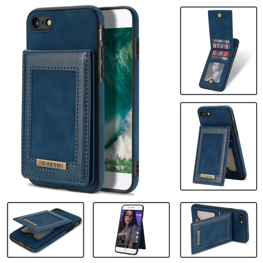 N.BEKUS Vertical Flip Card Slot RFID Phone Case, For iPhone SE 2022 / SE 2022 / 8 / 7, For iPhone 8 Plus / 7 Plus, For iPhone 11 Pro Max, For iPhone 11 Pro, For iPhone 12 mini, For iPhone 12 Pro, For iPhone 12 Pro Max, For iPhone 13, For iPhone 13 mini